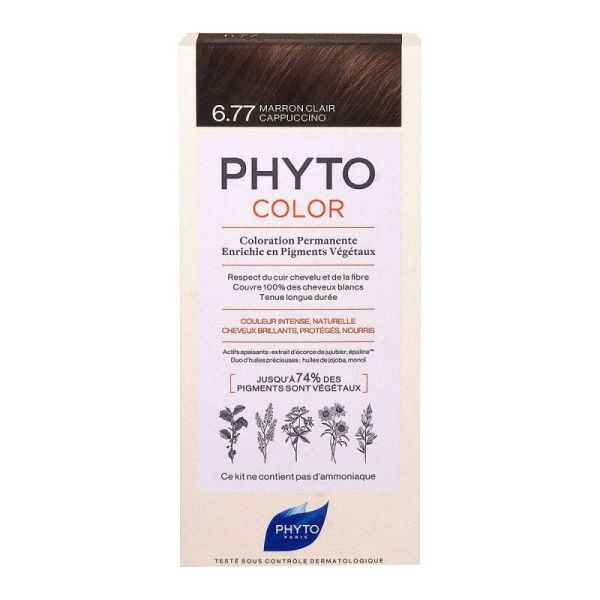 Phyto Color 6,77 Marron Clair Capp