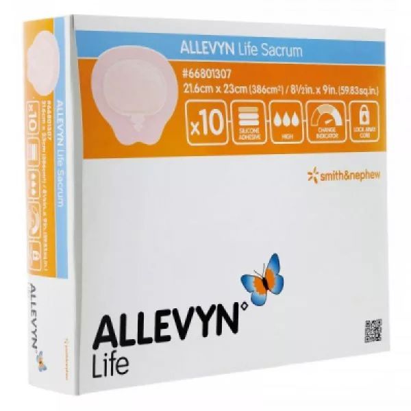 Allevyn Life Sacrum Pans Hydrocellulaire Composite