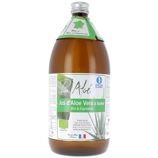 Puraloe Aloé Véra Bio Past Jus Fl/1L