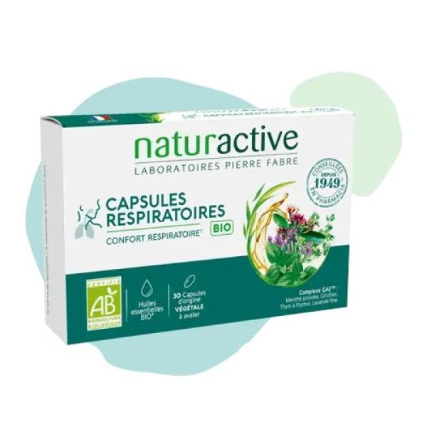 Naturactiv Capsules Respiratoires Bio Caps 30 (GAE)