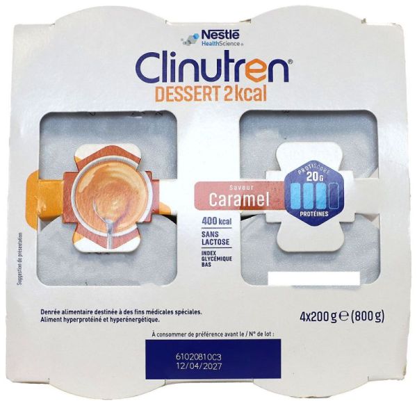 Clinutren Dess Hphc+ Caram 200Gx4