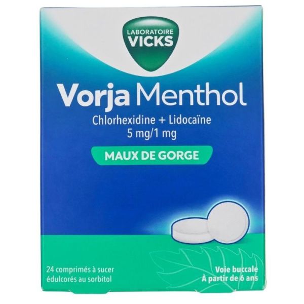 Vorja Ment 5Mg/1Mg, Cpr Sucer 24X1