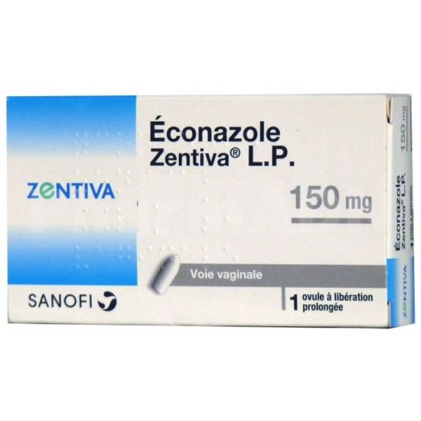 Econazole Lp 150Mg Zentiva Ovule 1