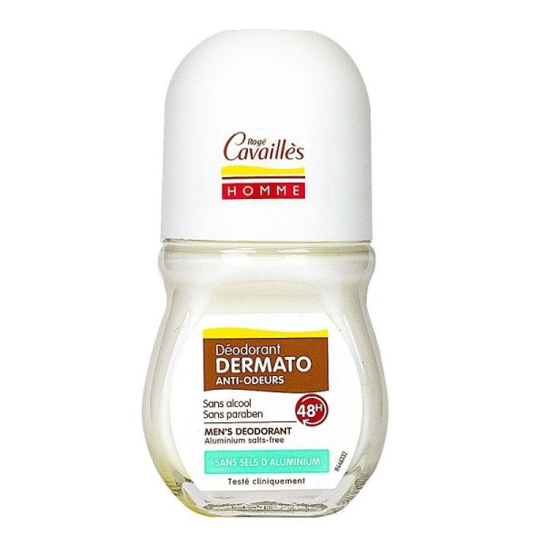 Cavailles Deodorant Homme Dermato 48H Roll 50Ml