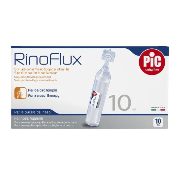 Sérum Physiologique 10 Doses de 10ml Rinoflux