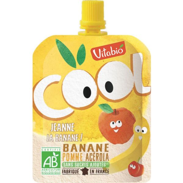 Vitabio Cool Fruits Pomme/Banane 90g
