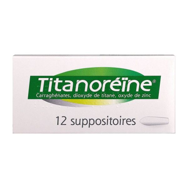 Titanoreine Suppositoires 12