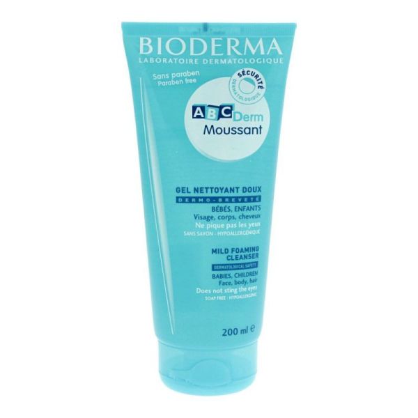 Abcderm Gel Moussant Tub 200Ml