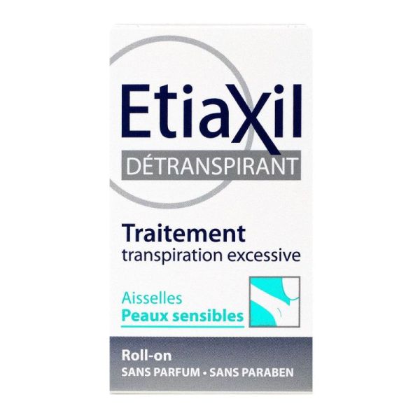 Etiaxil Détranspirant Peaux sensibles Bille 15Ml