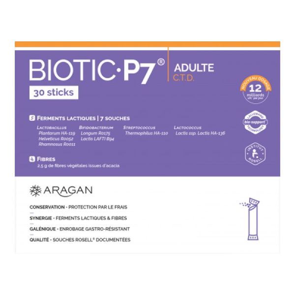 Aragan Biotic P7 Adulte Pdr 30Sach