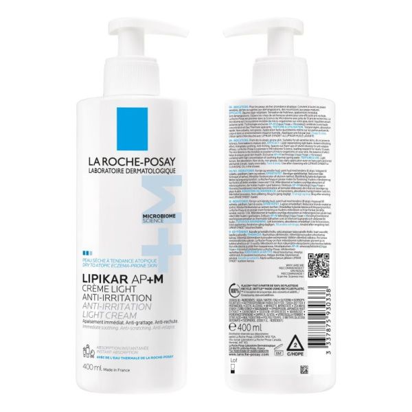 Lipikar Creme Ap+M 400Ml