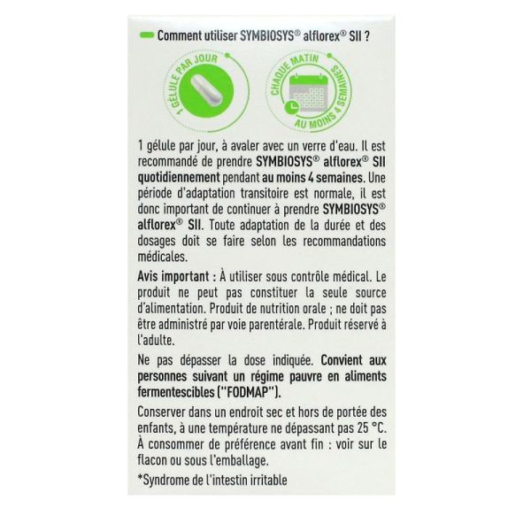 Symbiosys Alflorex Sii Gelule 30
