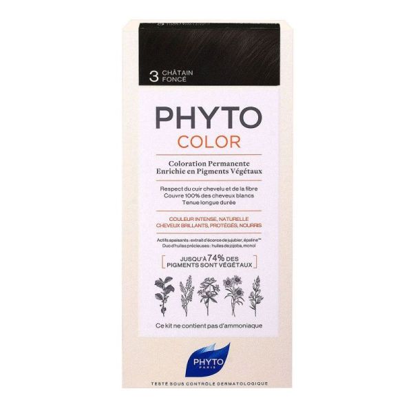 Phyto Color 3 Chatain Fonce