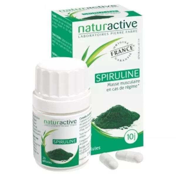 Naturactive Spiruline Gelul 20