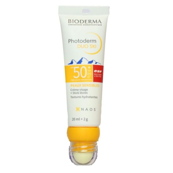 Photoderm Duo Ski Crème Visage 20ml + Stick Lèvres 2g