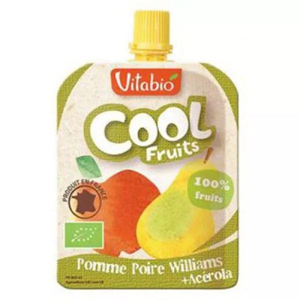 Vitabio Cool Fruits Compote Pomme 90g