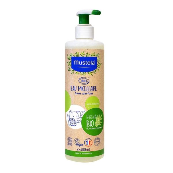 Mustela Bio Eau Micellaire sans Rincage 400Ml