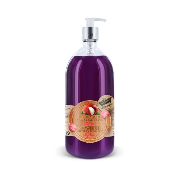 Petit Bain Prov Gel Dch Litchi 1L