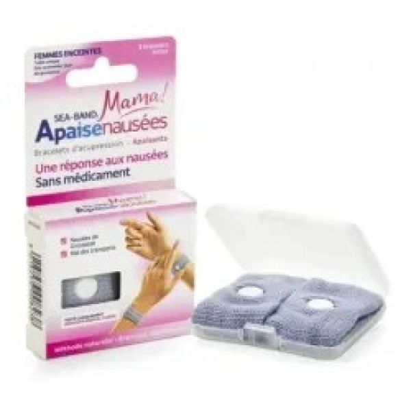 Sea-Band Bracel Mama Gris Grosse 2