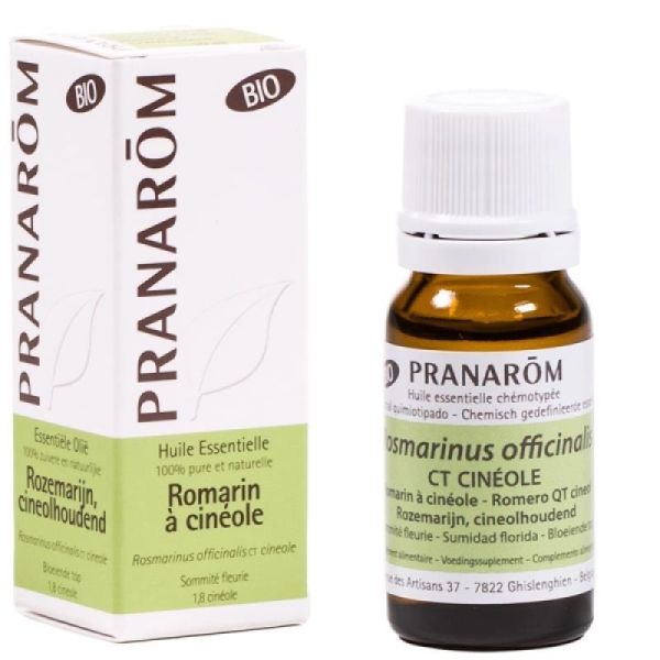 Pranarom Huile Essentielle Bio Romarin à Cinéol 10ml