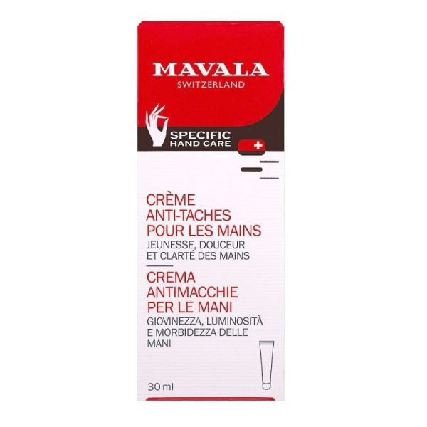 Mavala Creme Anti Tache Mains 30Ml