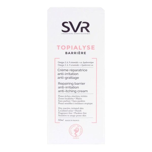 Svr Topialyse Cr Barrière Anti-Irrit T/50Ml