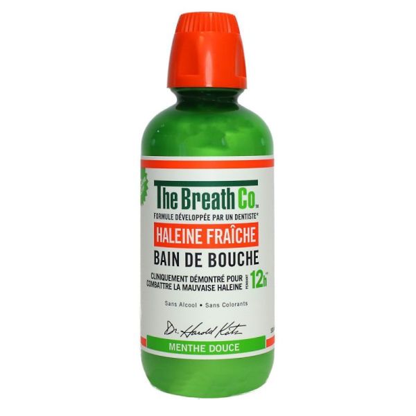 The Breath Co. Bain de Bouche Menthe Douce 500ml