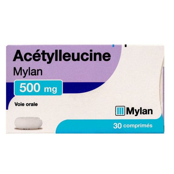 Acetylleucine 500Mg Mylan Cpr 30