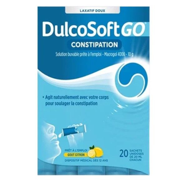 Dulcosoft Go Citron Stick 20
