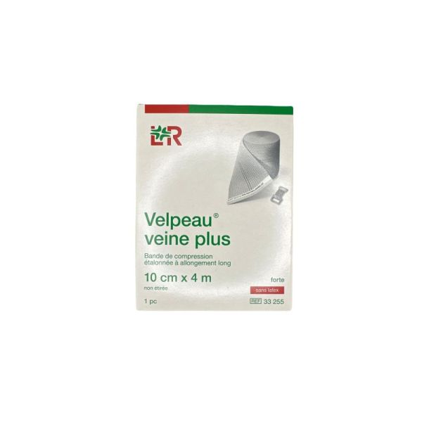 Velpeau veine plus sans latex 4mx10cm forte LPP