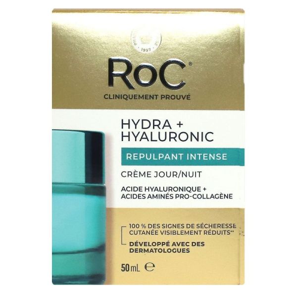 Roc Hydra+Hyaluronic Creme Jour/Nuit