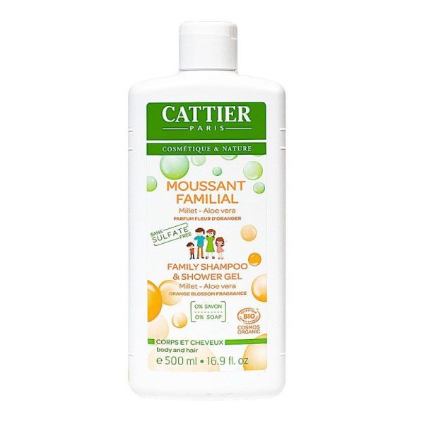 Cattier Gel Mouss Famil Ss Sulfate 500Ml