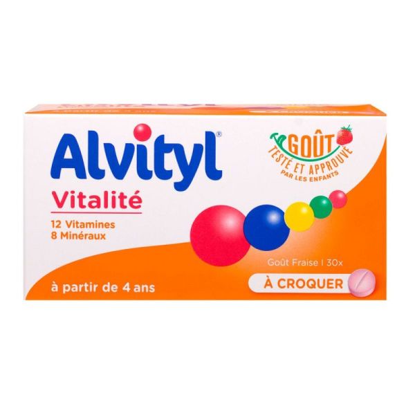 Alvityl Vitalite A Croquer Cpr Croq B/30