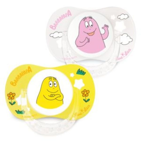 Luc&Lea Sucette Barbapapa 6-18Mois