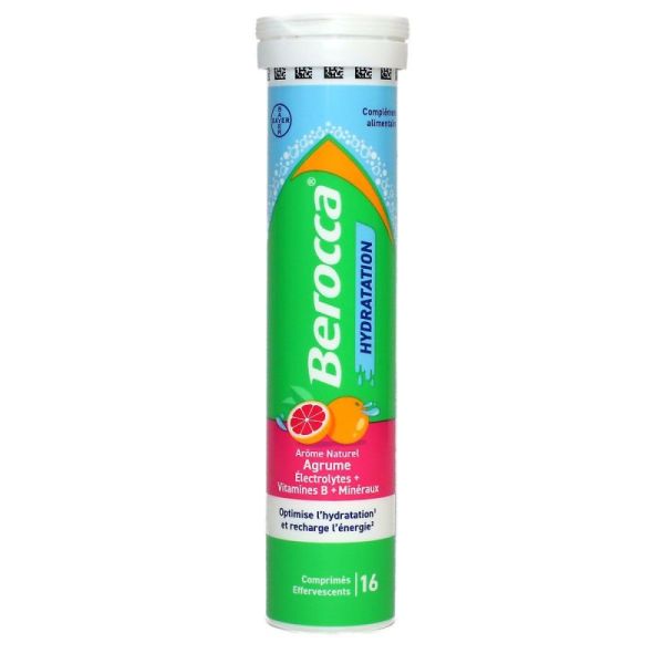 Berocca Hydratat Agrume Cpr Eff 16