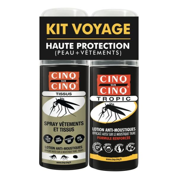 Cinq/Cinq Kit Voyage Haute Protect