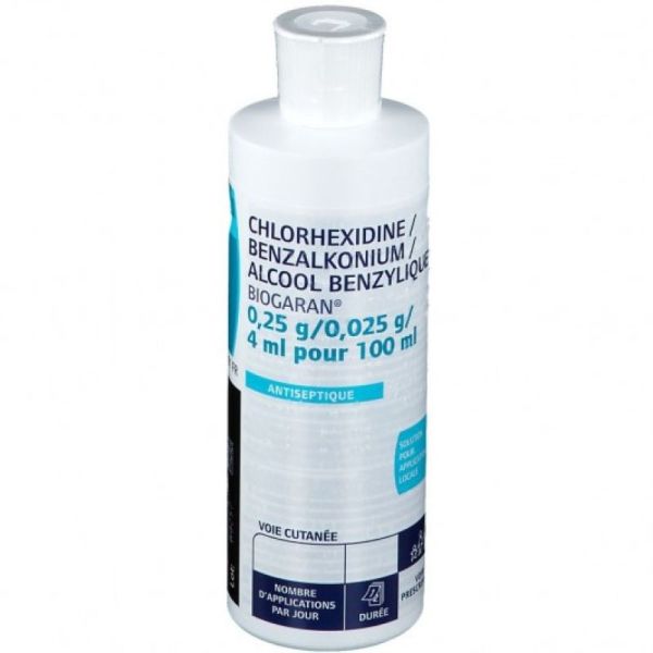 Chlorhex/Benz/Alcool Biog250Ml