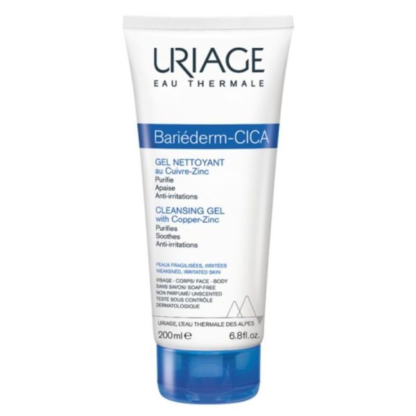 Bariederm Cica Gel Nettoyant 200Ml