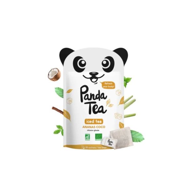 Panda Tea Iced Tea Pineappl Sach28