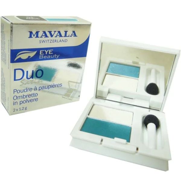 Mavala Duo Satin Aqua Poudre Paupières 2,4g