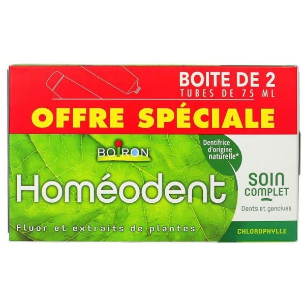 Homeodent Dent Soin Cple/Chlo75 X2