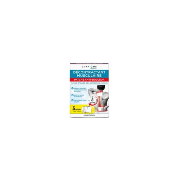 Granions Patch A/Douleur Dm Sach 5