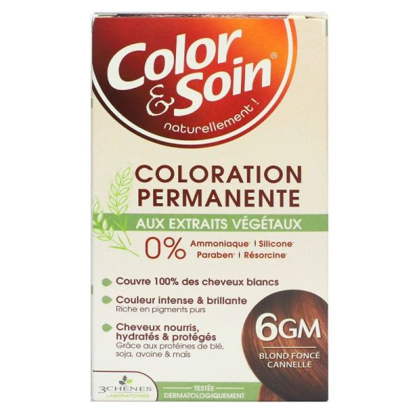 3 Chenes Color/Soin Bl Fonc Can6Gm