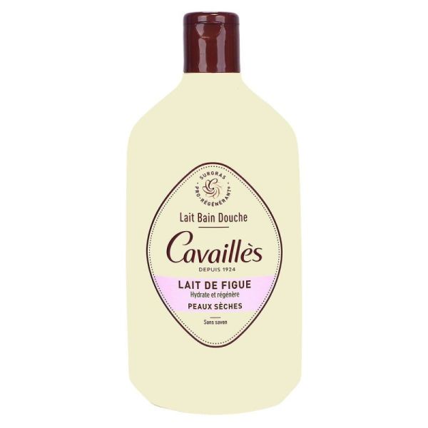 Cavailles Bain Dch Lait Figue400Ml