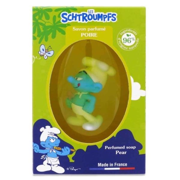 Savon Schtroumph Poire
