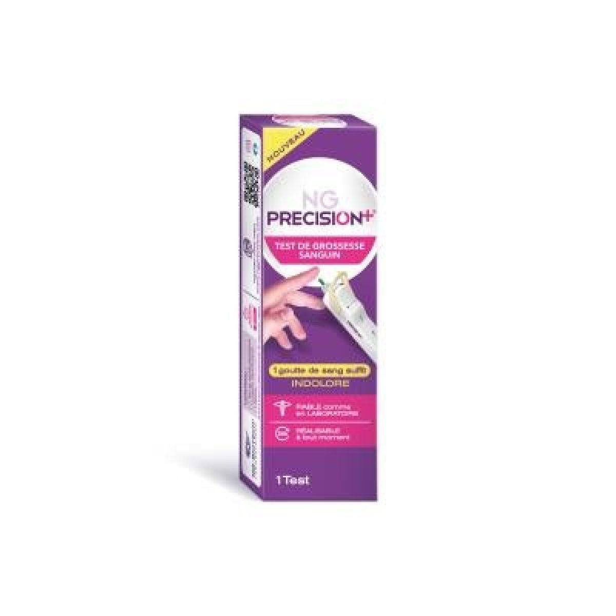 Ng Precision+ Test de Grossesse - Test Par Sang avec Précision Supérieure