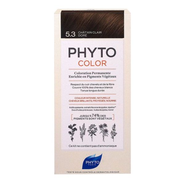 Phyto Color 5,3 Châtain Clair Doré
