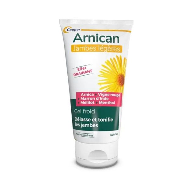 Arnicactiv Jambe Légère 150ml - Gel pour Soulager la Sensation de Jambes Lourdes
