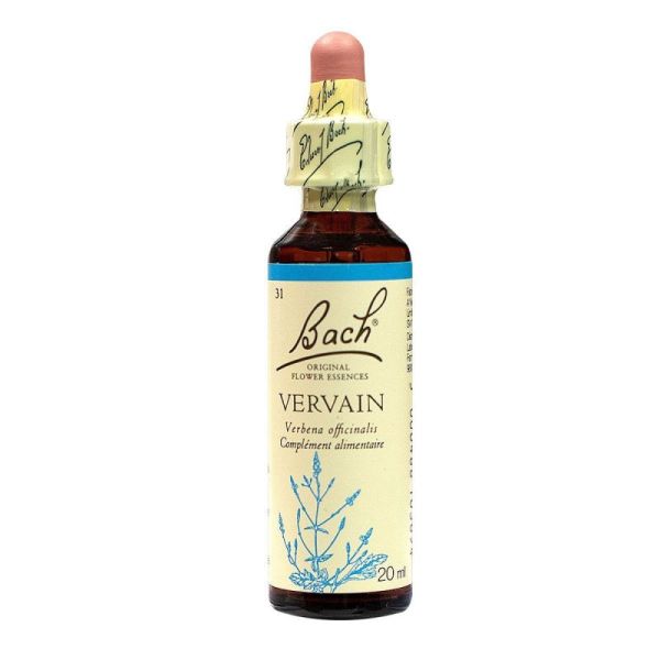 Fleurs De Bach Vervain Elixir Floral 20Ml