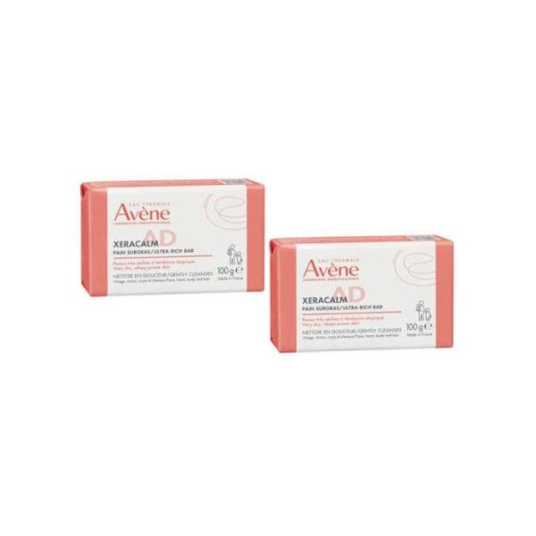 Xeracalm Ad Pain Nettoyant 100Gx2